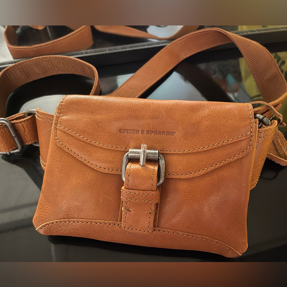 New leather belt fanny bag by Spikes & Sparrow